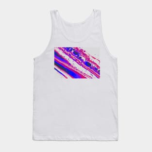 Abstract Watercolor Swirl Tank Top